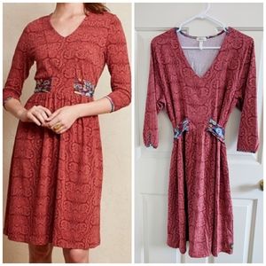 Matilda Jane Ariana Paisley 3/4 Sleeve Dress